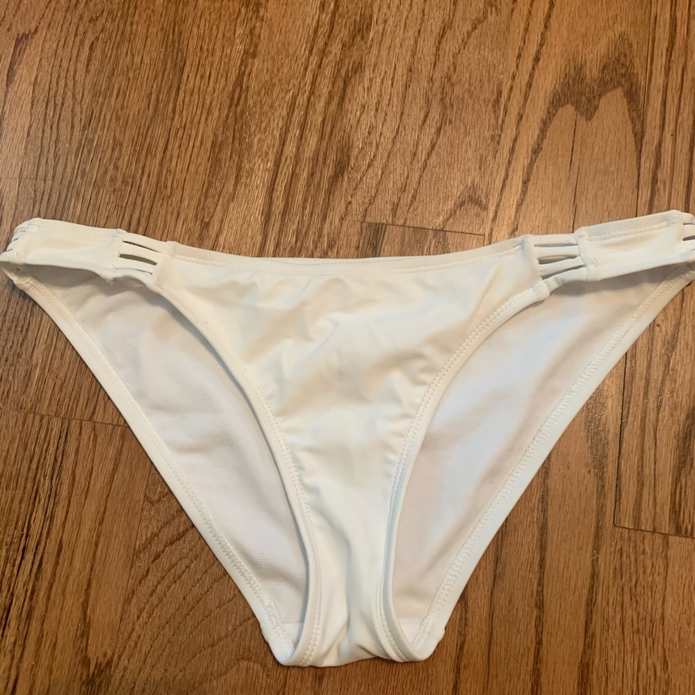 White Bikini bottoms